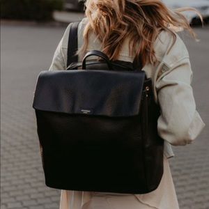storksak st james leather backpack